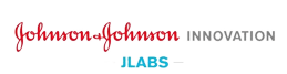 A black background with the words johnson labs written in red.